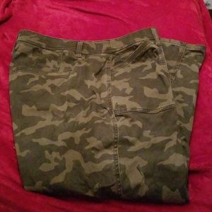 Lane Bryant camouflage pants